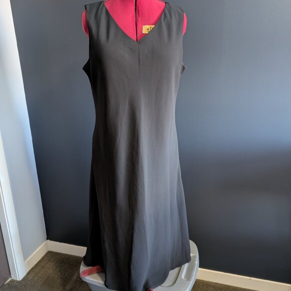 Black A-line dress, size 20 - Picture 1 of 3